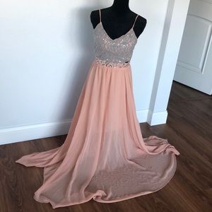 Strapless dress